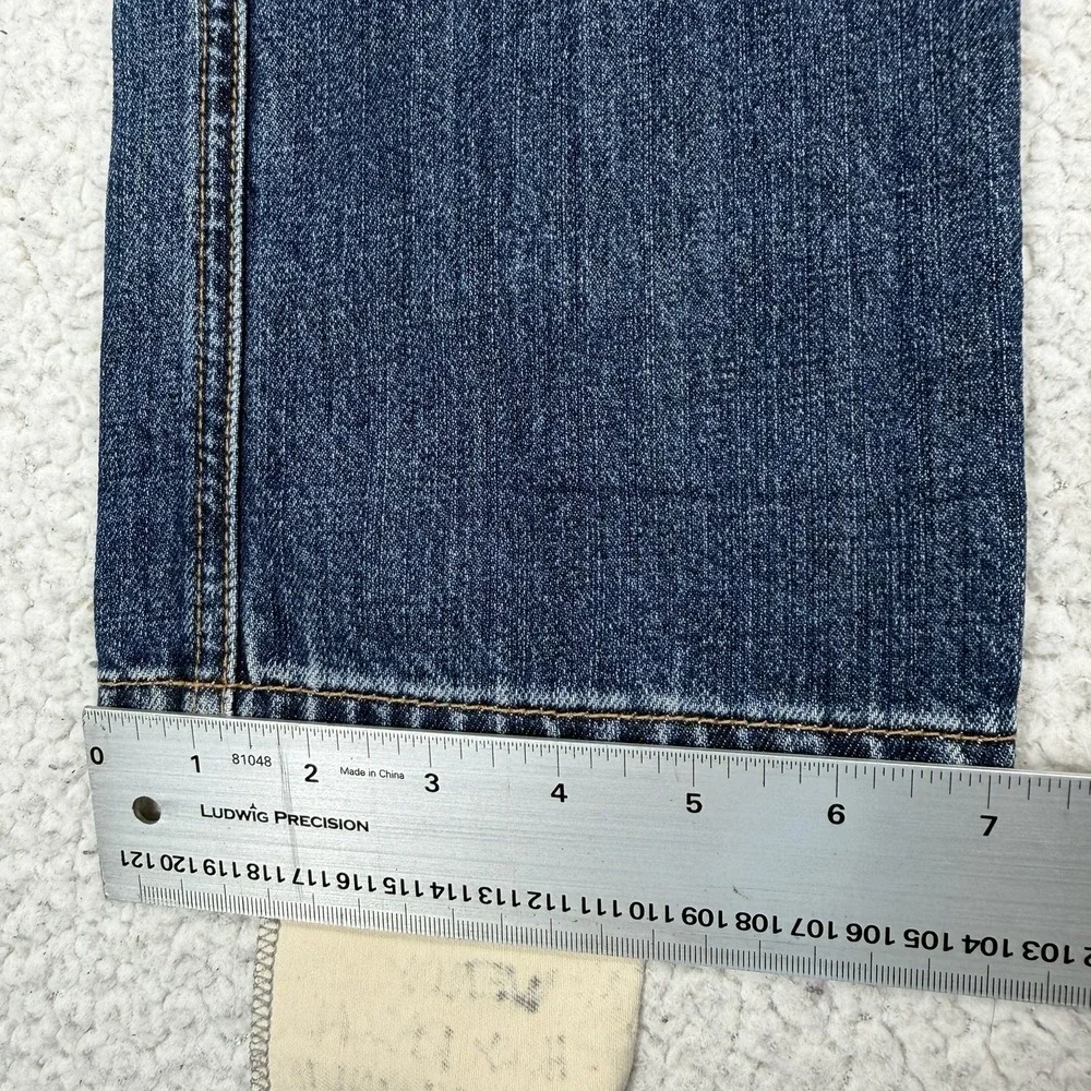 MOTHER Holy Rascal Straight Jeans Women's 30x34.5 Sample Y2K Designer Boho